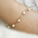 bracelet perli gold